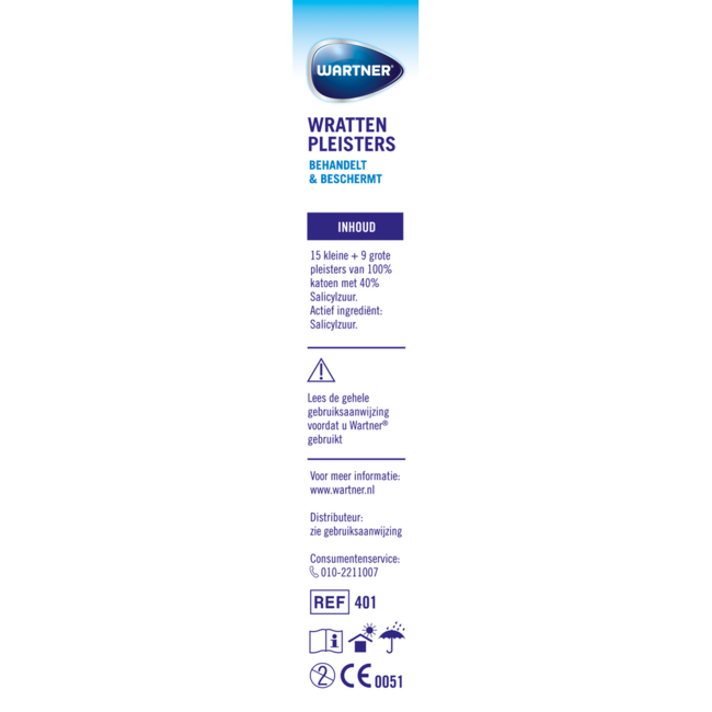 Wrattenpleister 24 Stuks