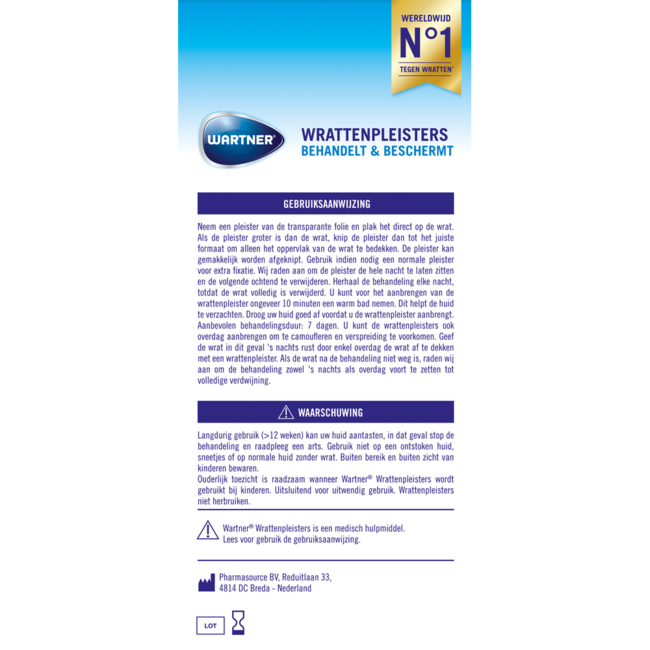 Wrattenpleister 24 Stuks