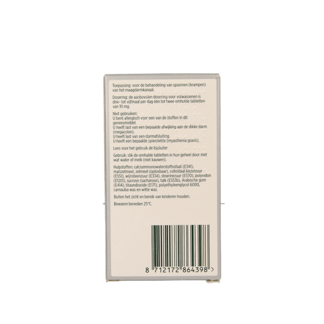 Buscopan 10mg 100 Comprimidos