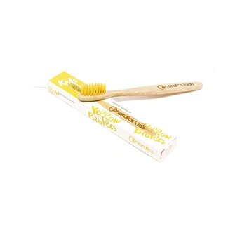 Nordics Nordics Brosse à dents enfants bambou jaune 1 pièce