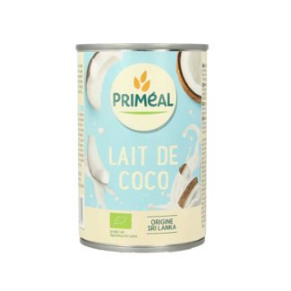 Primeal Leche de coco bio 400 mililitros