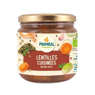 Primeal Primeal Lentejas preparadas bio 400 gramos