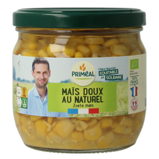 Primeal Maíz dulce ecológico en conserva 330 g