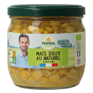 Primeal Maíz en conserva bio 330 gramos