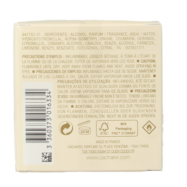 Cacharel Noa eau de toilette vaporisateur femme 30 ml