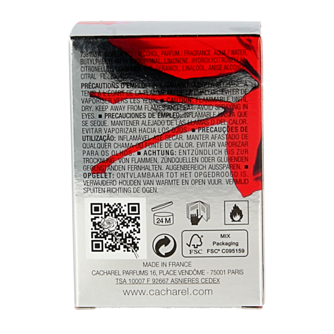 Cacharel Amor Amor Eau de Toilette Vaporisateur pour Femme 30 ml