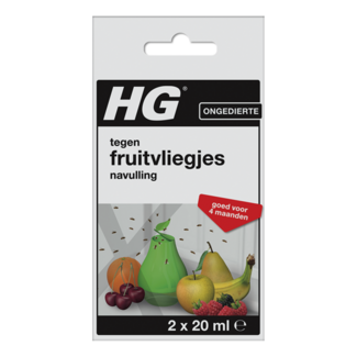 HG HG X Fruchtfliegenfallen-Nachfüller 20 ml 2 Stück