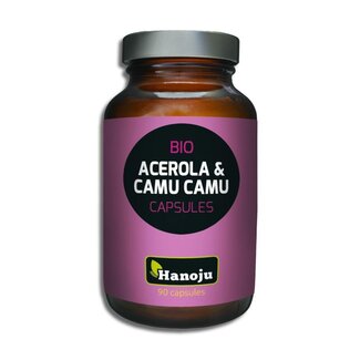 Hanoju Hanoju Bio Acerola + camu camu cápsulas 90 Cápsulas