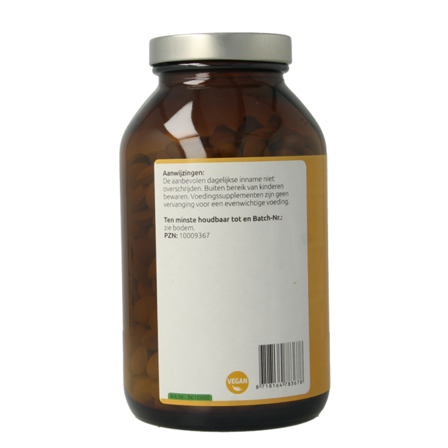 Hanoju Moringa oleifera hoja entera 500mg 600 Comprimidos