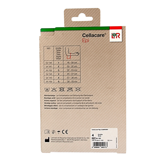 Cellacare Epi comfort Ellbogenbandage Größe 4 1 Stück
