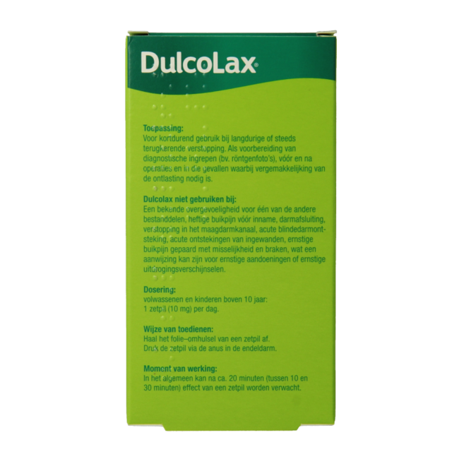 Bisacodilo 10 mg 6 supositorios