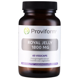 Proviform Proviform Royal jelly extra strong 1800 mg 60 Vegetarian capsules