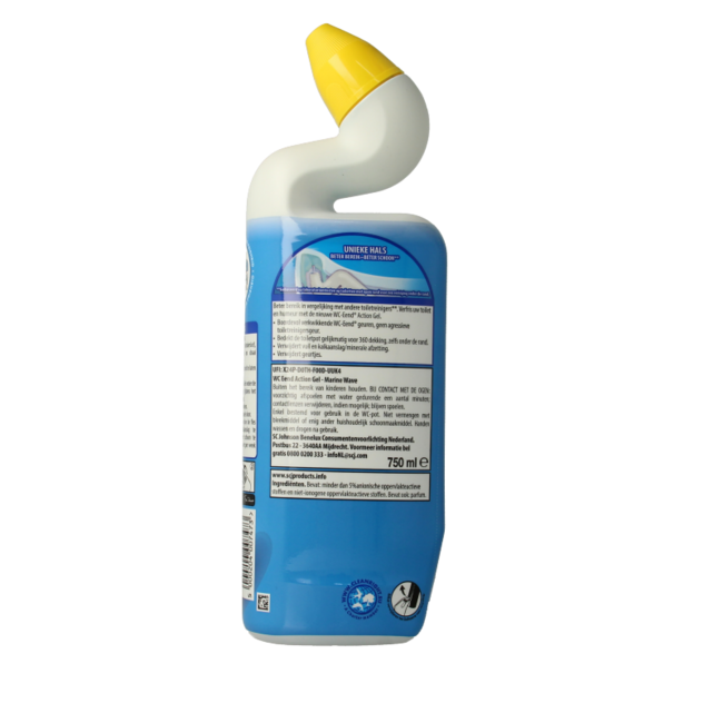 Toilettenreiniger Action Gel Marine Wave 750 Milliliter