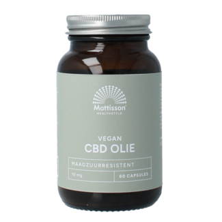 Mattisson Huile de CBD 10 mg 60 gélules végétales
