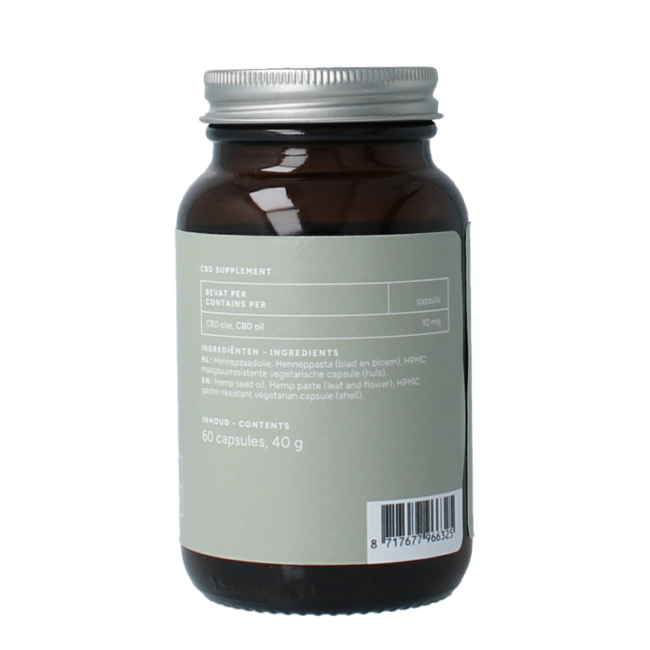 Olej CBD 10mg 60 Kapsułek Wegetariańskich