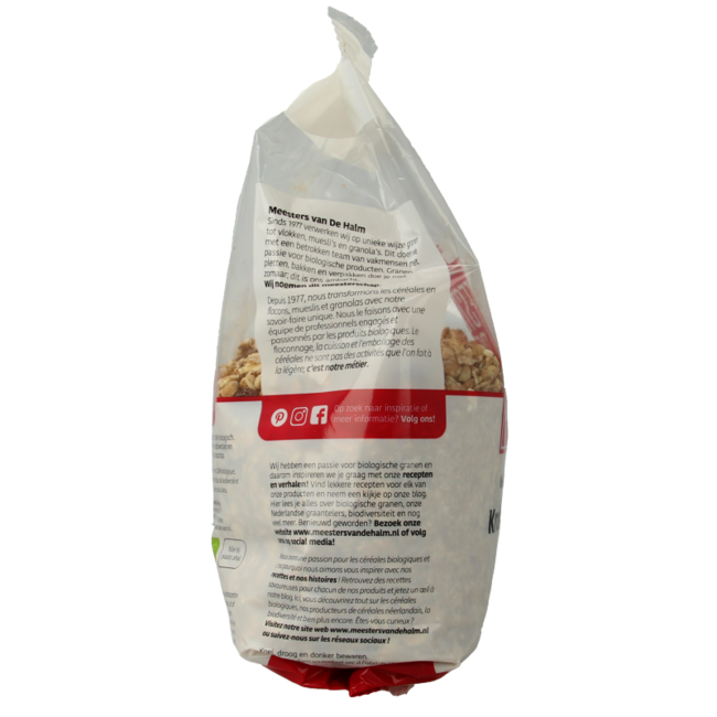 De Halm Muesli crujiente con pasas bio 500 gramos