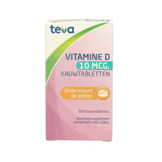 Teva Vitamine D 10 mcg 400 UI 300 comprimés