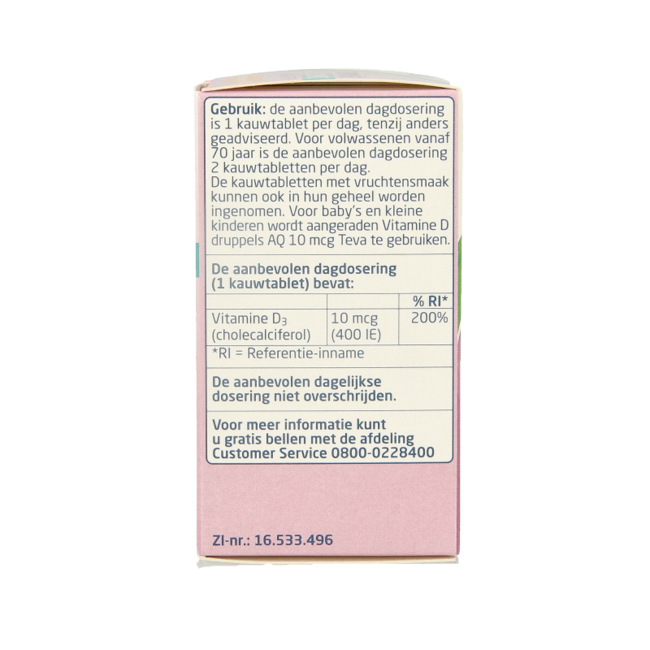 Vitamina D 10 mcg 400 UI 300 Compresse