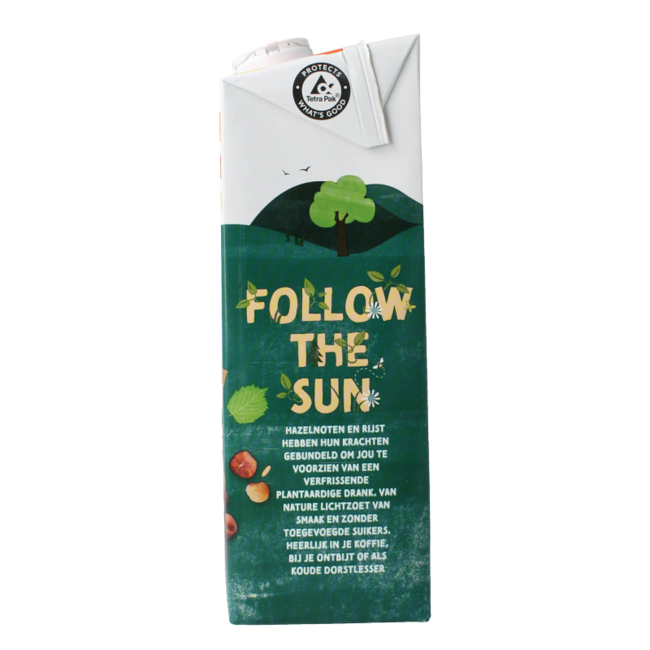 Organic rice hazelnut drink 1 Litre