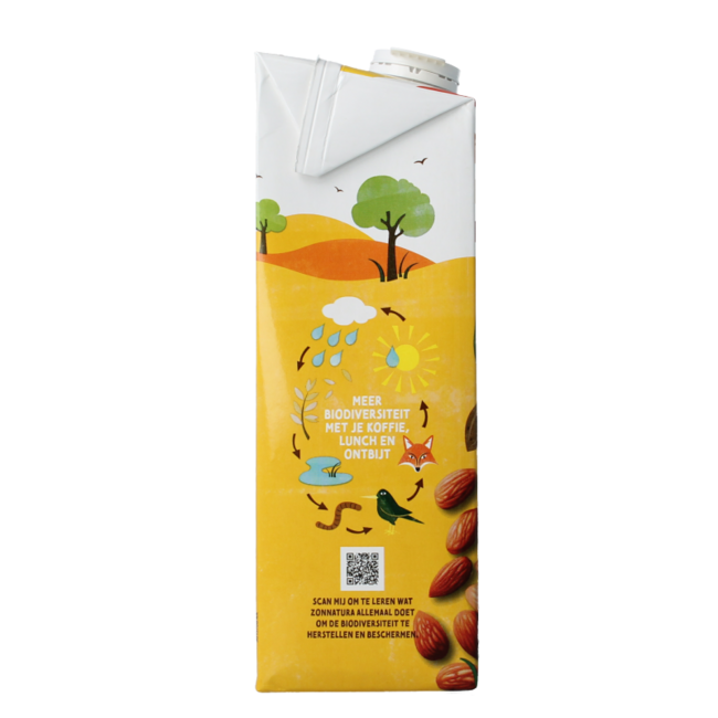 Organic unsweetened almond drink 1 Litre
