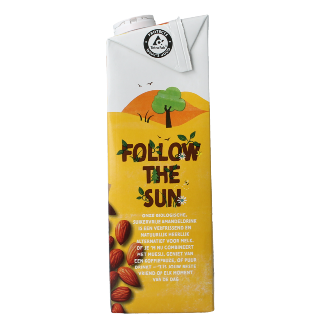 Organic unsweetened almond drink 1 Litre