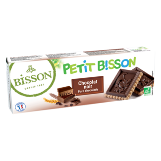 Bisson Bisson Petit Teekeks Zartbitterschokolade Bio 150 Gramm