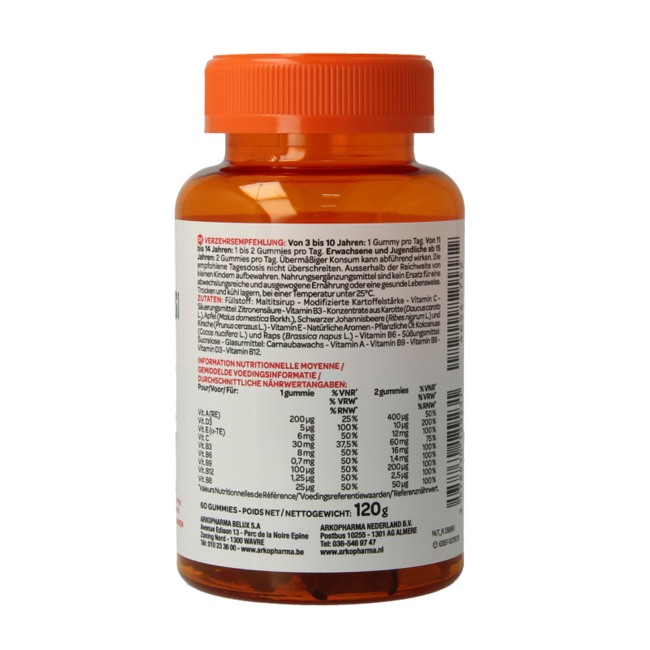 Vitamines Junior 60 gominolas
