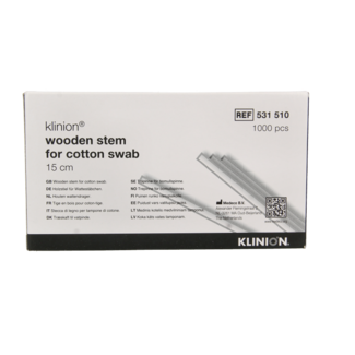 Medispo Medispo Wattestäbchen Holz unverpackt 15 cm 1000 Stück