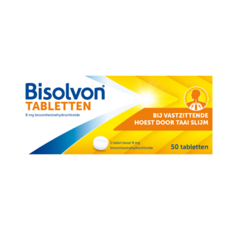 Bisolvon Bromhexinhydrochlorid 8 mg 50 Tabletten