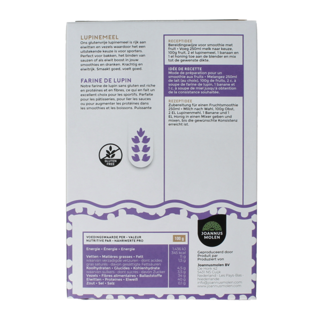 Lupinemeel bio 200 Gram