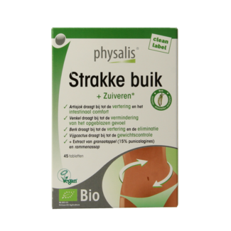 Physalis Strakke buik bio 45 comprimidos