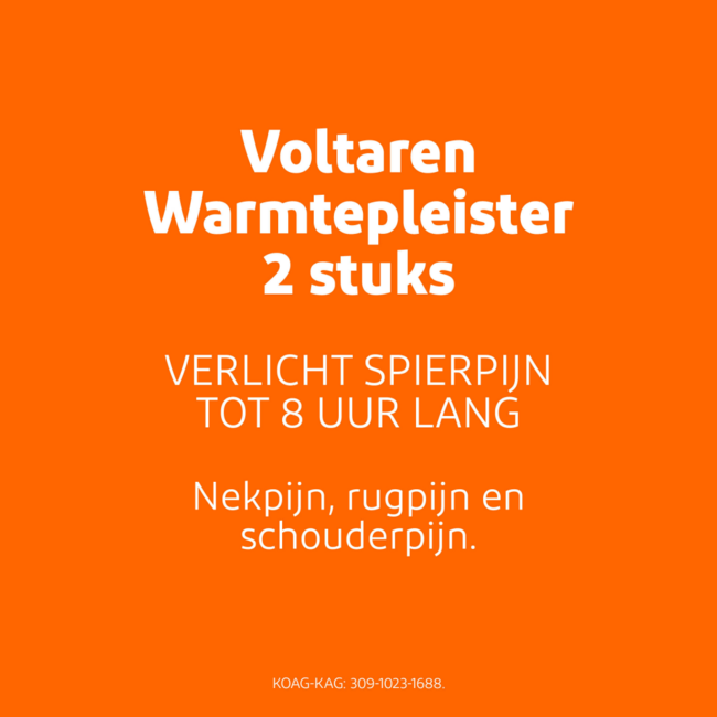 Voltaren Patch Chauffant 2 Pièces