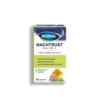 Bional Bional Nachtrust all-in-1 20 Cápsulas