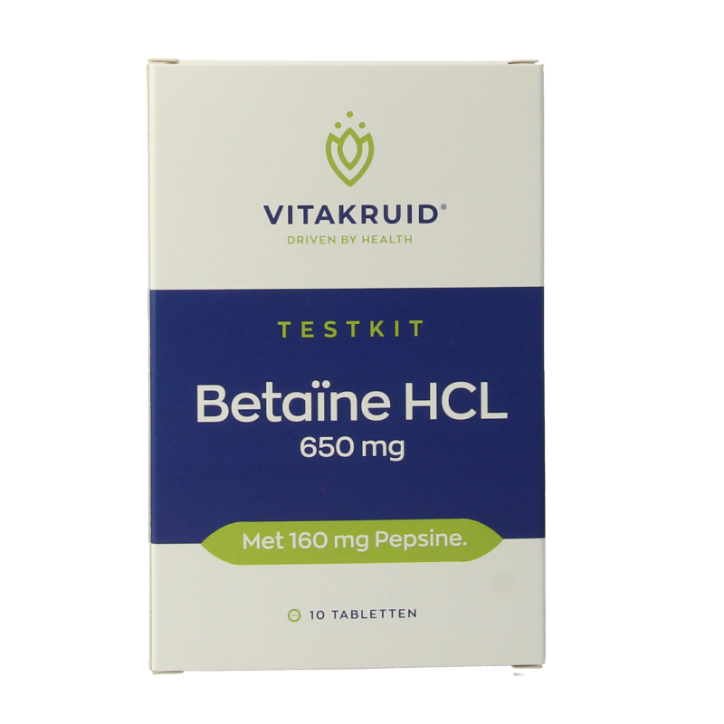 Vitakruid Kit di prova Betaina HCL & Pepsina - Digestione