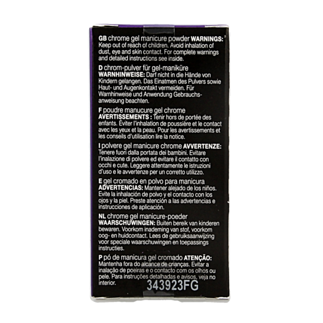 Sensationail Chrom-Puder Lila 1,5 Gramm