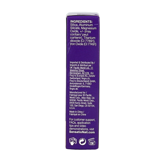 Puder chromowy Sensationail, fioletowy, 1,5 grama