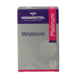 Mannavital Mannavital Melatonin Platinum 120 Schmelztabletten