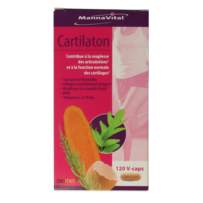 Mannavital Cartilaton 120 cápsulas vegetarianas