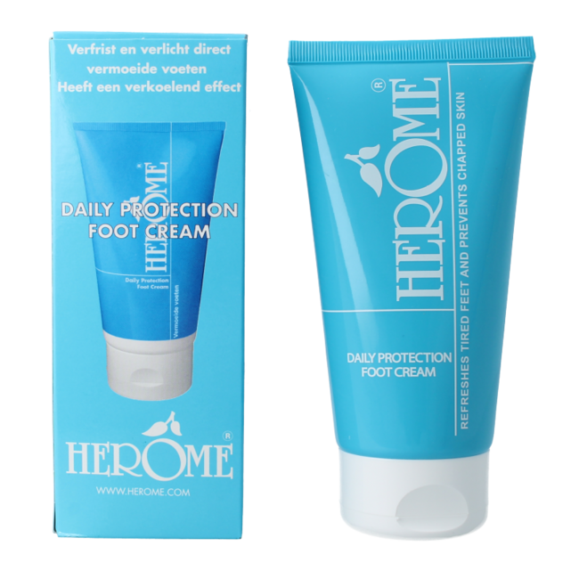 Herôme Crème de protection quotidienne pour les pieds 150 ml