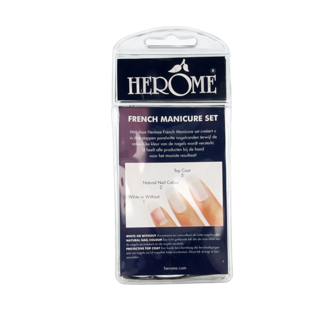 French Manicure Set Mini 3 x 4ml 1 Set