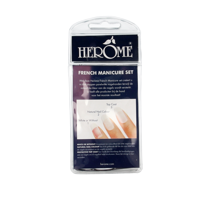 Set mini per manicure francese 3 x 4 ml 1 Set