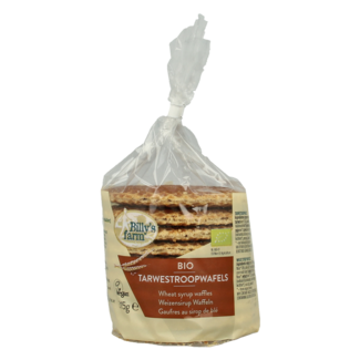 Billy's Farm Gofres de sirope de trigo bio 315 gramos