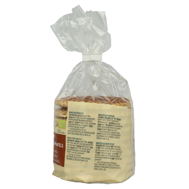 Tarwestroopwafels bio 315 Gram