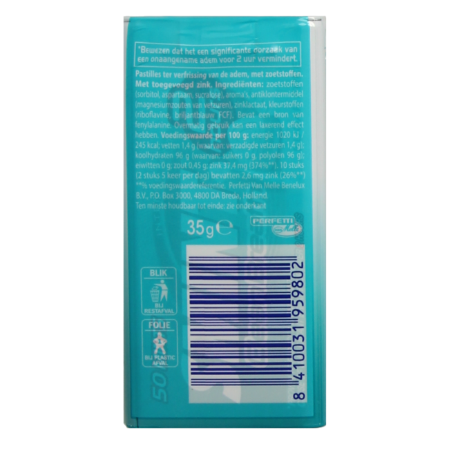 Smint Clean Breath Intense Mint 50 Stück