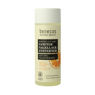 Benecos natural beauty Vegan nail polish remover plant-based 125 Millilitres