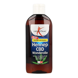 Lucovitaal Lucovitaal Hemp CBD Skin Wonder Oil 200ml