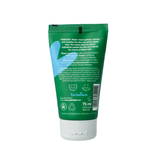 Crema para pañal / pomada de zinc 75 mililitros