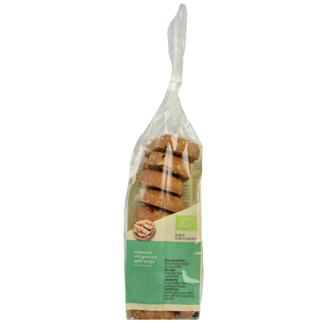 Batoniki imbirowo-orzechowe bio 175 Gram