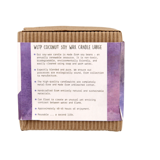 Vela de coco We Love charming chestnut 1 unidad