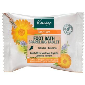 Kneipp Fußpflege Fußbad-Brausetablette Calendula Rosmarin 80 Gramm